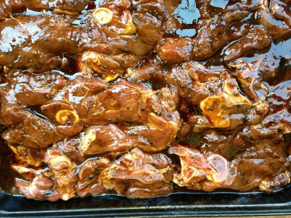 Succulent Steaks in Fresh-Made Marinade