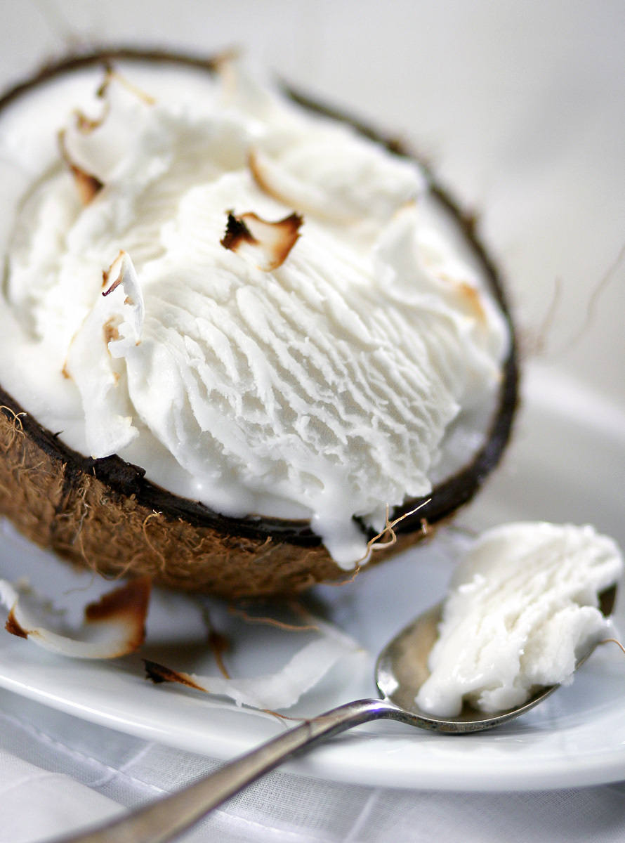 Sandy’s Dreamy Coconut and Lime Ice Cream