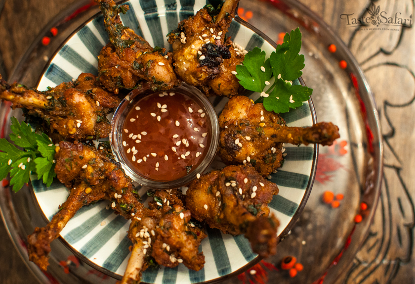 Hot and Spicy Fingerlicking Chicken Lollipops